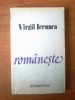 Romanește - Virgil Ierunca, Humanitas, 1991, 272 pagini