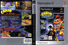Joc original Crash Bandicoot-The Wrath Of Cortex pentru consola PlayStation2 PS2 foto