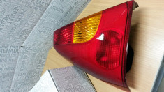 Lampa stanga spate Dacia Logan cu galben Originala 6001546794 foto