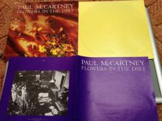 PAUL McCARTNEY - FLOWERS IN THE DIRT (1989/EMI/HOLLAND) - VINIL/Analog/Impecabil foto