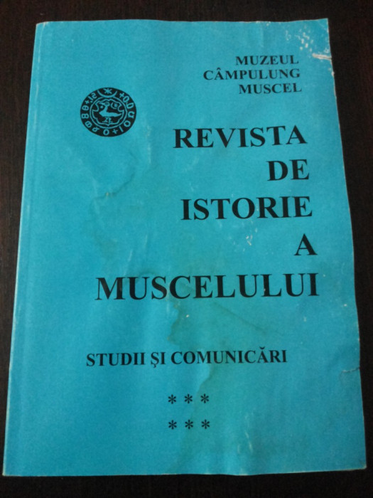 REVISTA DE ISTORIE A MUSCELULUI, Studii si Comunicari - St. Trambaciu - 2001,221