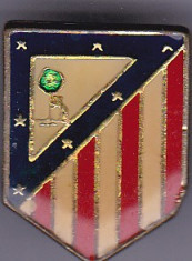Insigna fotbal ATLETICO de MADRID (Spania) foto