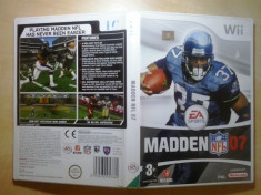 Madden NFL 07 - Joc Wii - pentru consola Nintendo Wii (GameLand - magazin jocuri console) foto