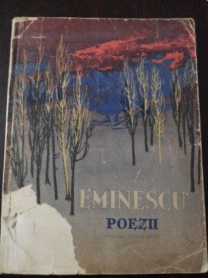 POEZII -- Mihai Eminescu [ilustratii de PERAHIM] -- 1961, 134 p foto