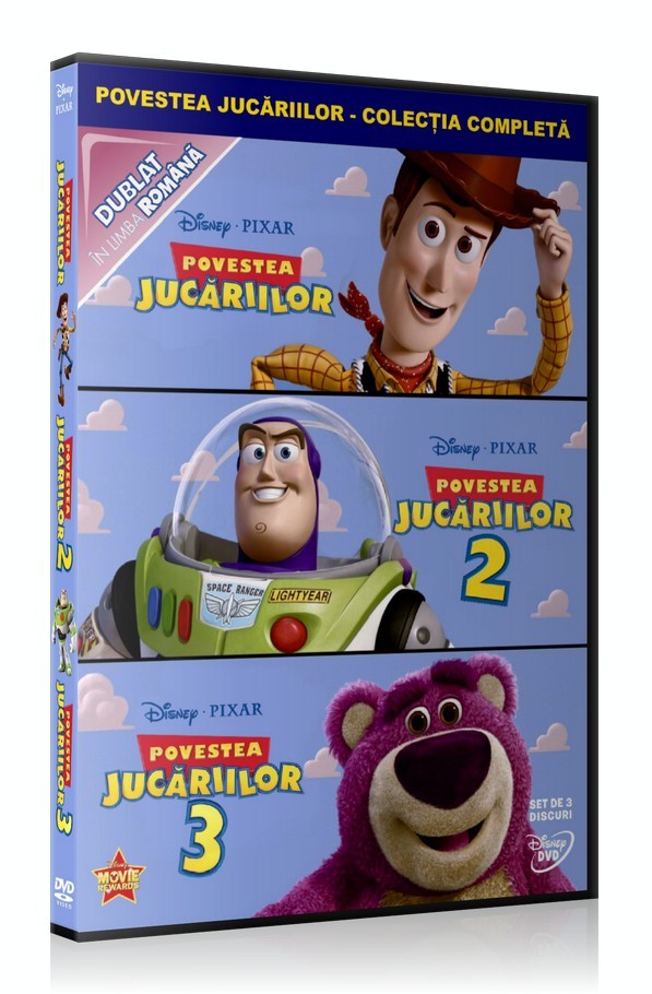 Povestea Jucariilor 1, 2, 3 ( Toy Story 1, 2, 3 ) - Desene dublate in romana  | arhiva Okazii.ro