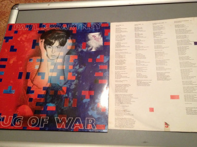 PAUL McCARTNEY (Wings) - TUG OF WAR (1982/ EMI/RFG) - vinil/vinyl/NM+ foto