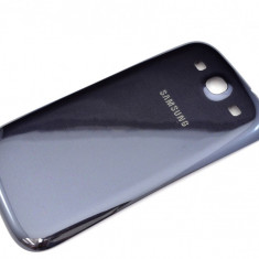 Capac spate albastru pentru Samsung Galaxy S 3 I9300 ( capac baterie) + folie