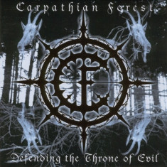 CARPATHIAN FOREST (Norway) ‎– Defending The Throne Of Evil (Black Metal) CD 2003 Sigilat