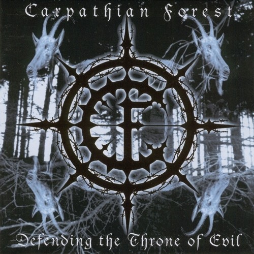 CARPATHIAN FOREST (Norway) &lrm;&ndash; Defending The Throne Of Evil (Black Metal) CD 2003 Sigilat