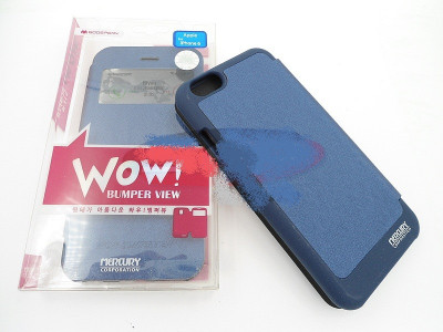 Toc FlipCover EasyView WOW Apple iPhone 6 ALBASTRU foto