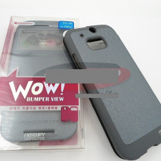 Toc FlipCover EasyView WOW HTC One (M8) GRI