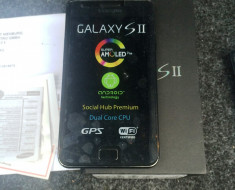 SAMSUNG S2 I9100 NEGRU 16 GB,STARE BUNA NEVERLOCK foto