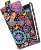 Toc FlipCase Jelly Fish Sony Xperia J, Piele Ecologica