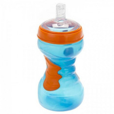 Cana cu Pai KidiSipper Soft Grip Sportz Albastru foto