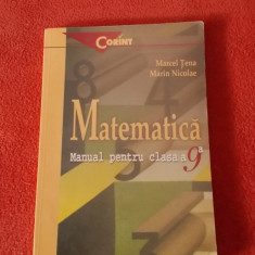 MATEMATICA CLASA A XI A EDITURA CORINT - MARCEL TENA , MARIN NICOLAE .