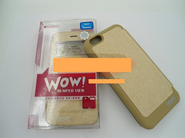 Toc FlipCover EasyView WOW Apple iPhone 6 GOLD