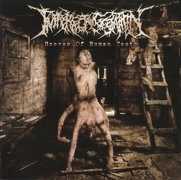 INTRORECTALGESTATION (UK) - Hooves of Human Teeth MCD 2010 (Brutal Tech Slam Death Metal)