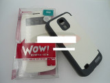 Toc FlipCover EasyView WOW Samsung I9190 Galaxy S4 mini ALB, Samsung Galaxy S4 Mini, Piele Ecologica