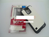 Toc FlipCover EasyView WOW Samsung Galaxy S5 ALB, Piele Ecologica