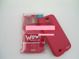 Toc FlipCover EasyView WOW Samsung I9500 Galaxy S4 ROZ, Alt model telefon Samsung, Piele Ecologica