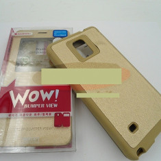 Toc FlipCover EasyView WOW Samsung Galaxy Note 4 GOLD