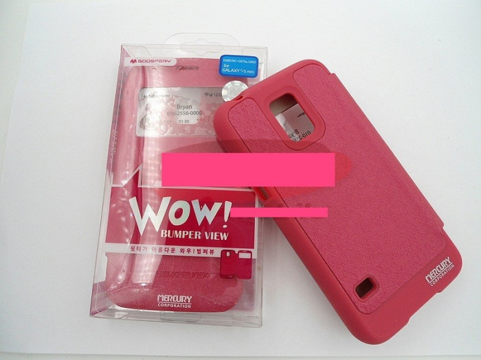 Toc FlipCover EasyView WOW Samsung Galaxy S5 mini ROZ