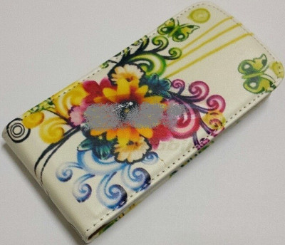 Toc FlipCase Flower and Butterfly Nokia Lumia 520 foto