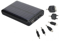 Incarcator solar 5000 mAh - Garantie 12 luni foto