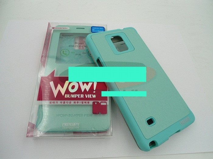 Toc FlipCover EasyView WOW Samsung Galaxy Note 4 VERDE