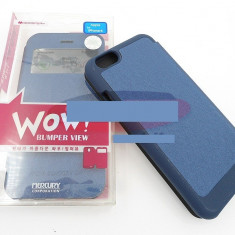 Toc FlipCover EasyView WOW Apple iPhone 6 Plus ALBASTRU