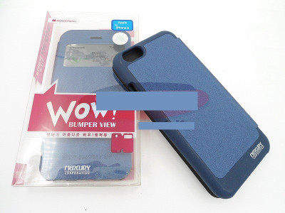 Toc FlipCover EasyView WOW Apple iPhone 6 Plus ALBASTRU foto