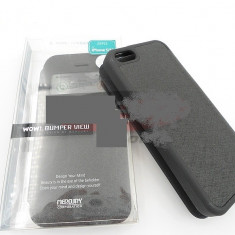 Toc FlipCover EasyView WOW Apple iPhone 4 / 4S NEGRU