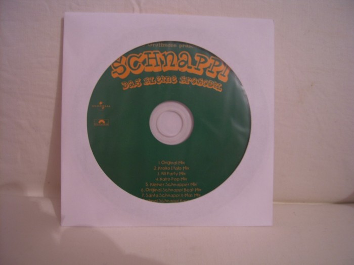 Vand cd audio Schnappi- Das Kleine Krokodil, original, fara coperti
