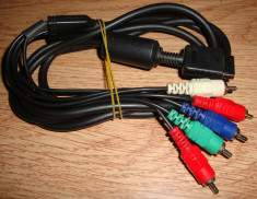 Cablu Component pentru PlayStation 2 sau 3 foto