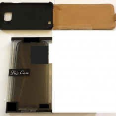 Toc piele FlipCase DELUXE HTC One (E8)