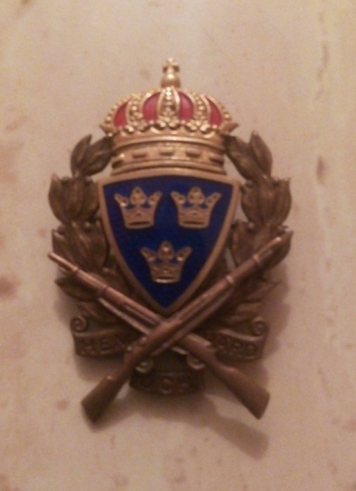 SUEDIA - CONCURS MILITAR DE TIR-CL.1- argint.
