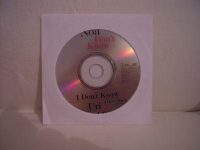 Vand cd audio Noa - I Don&amp;#039;t Know, original, fara coperti foto