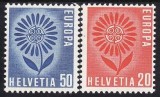 Elvetia 1964 - cat.nr.735-6 neuzat,perfecta stare