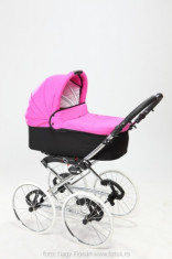 Carucior 2 in 1 Classic Pink Baby-Merc foto