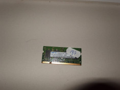 Memorie RAM laptop SODIMM DDR2 512MB Samsung ( DDR 2 512 MB notebook ) (187) foto