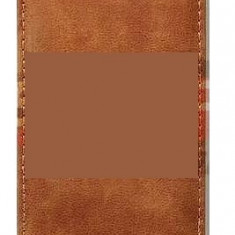 Toc piele FlipCase DELUXE Slim Brown HTC Desire 300