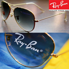 Ochelari Ray Ban Aviator cu serie foto