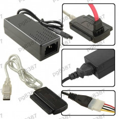 Adaptor HDD sata USB, 2,5&amp;quot; si 3,5&amp;quot;, serial ATA/IDE - 114473 foto