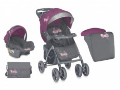 Carucior 2 in 1 Rio Grey &amp;amp; Rose Lorelli foto