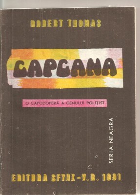 (C5883) CAPCANA DE ROBERT THOMAS, EDITURA SFINX, 1991 foto