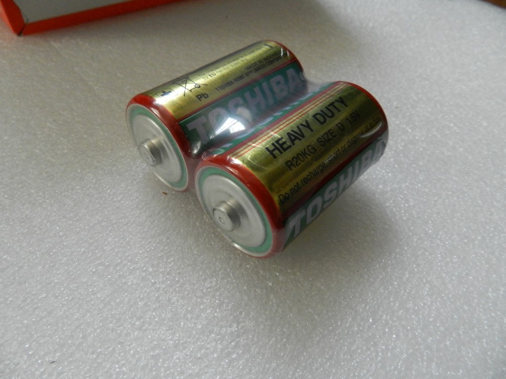 Baterie R20 R20KG Toshiba Size D 1.5V - Set 2 bucati blister | arhiva ...