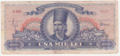 (9) BANCNOTA ROMANIA - 1.000 LEI 1948 (18 IUNIE 1948), REPUBLICA POPULARA ROMANA foto