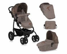 Carucior 2 in 1 Avio Beige &amp;amp; Light Brown Lorelli Lorelli foto