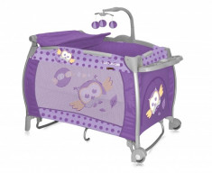 Pat pliant iLounge 2 Rocker Violet Baby Owl Lorelli foto