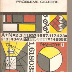 (C5878) PROBLEME CELEBRE DE FLORICA T. CAMPAN, EDITURA ALBATROS, 1972, DIN ISTORIA MATEMATICII